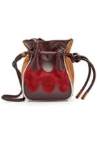 Marni Marni Drawstring Bag With Leather And Suede