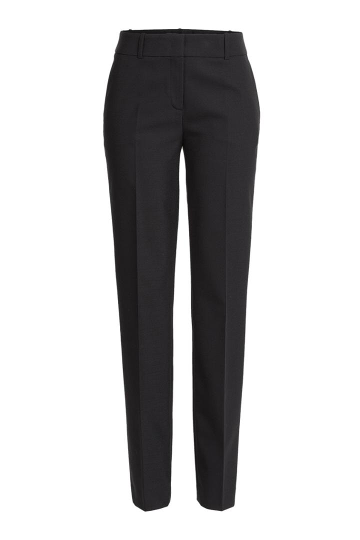 Jil Sander Navy Jil Sander Navy Wool Blend Pants - Black