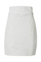 Jil Sander Jil Sander Wool Blend High-waisted Skirt - Grey
