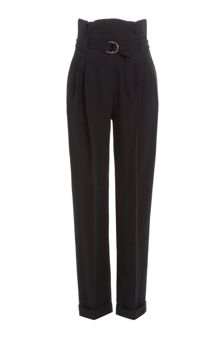 Roberto Cavalli Roberto Cavalli High-waisted Pants - Black