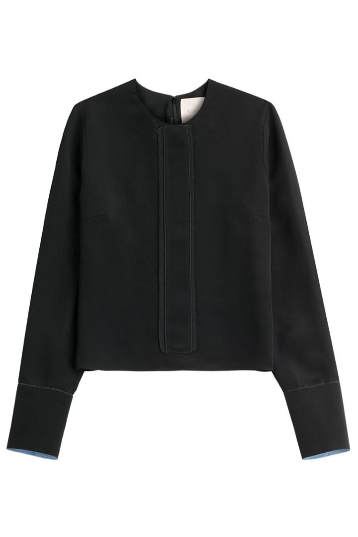 Roksanda Ilincic Roksanda Ilincic Ainslie Silk Top - Black