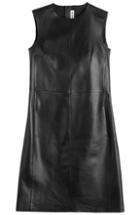 Jil Sander Leather Shift Dress