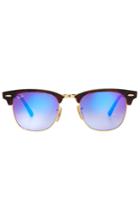Ray-ban Ray-ban Colored Clubmaster Sunglasses - Blue