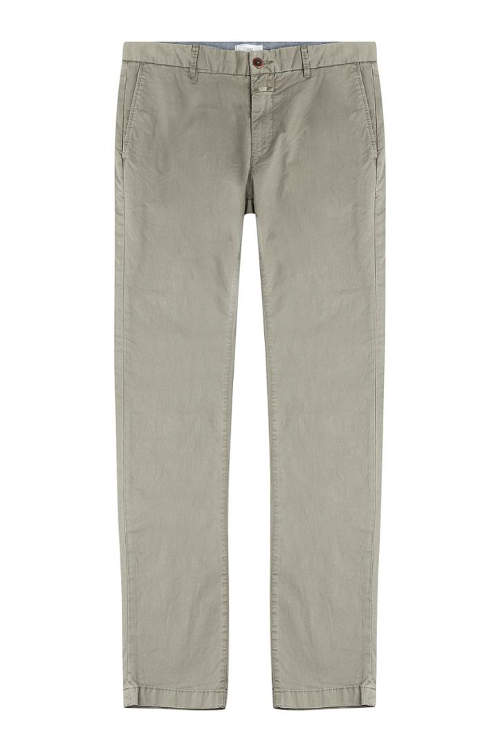 Closed Closed Clifton Slim Cotton Chinos - Green
