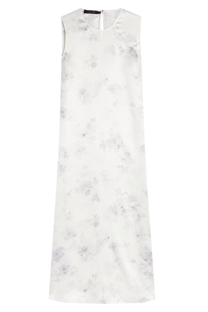 Calvin Klein Collection Calvin Klein Collection Printed Silk Dress