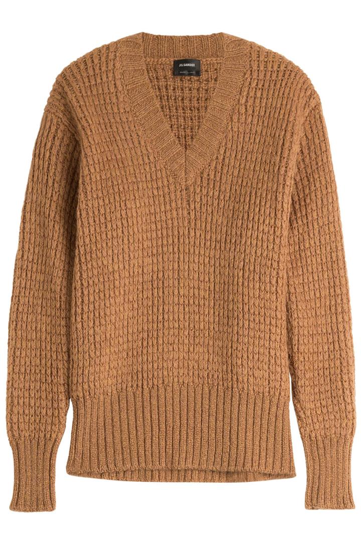 Jil Sander Jil Sander Alpaca Sweater - Camel