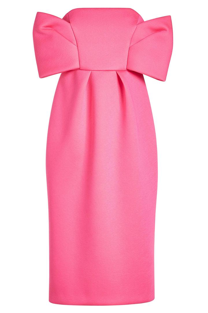 Delpozo Delpozo Sleeveless Dress With Bow