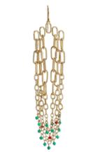 Aur Lie Bidermann Sioux Gold-plated Pendant Earrings
