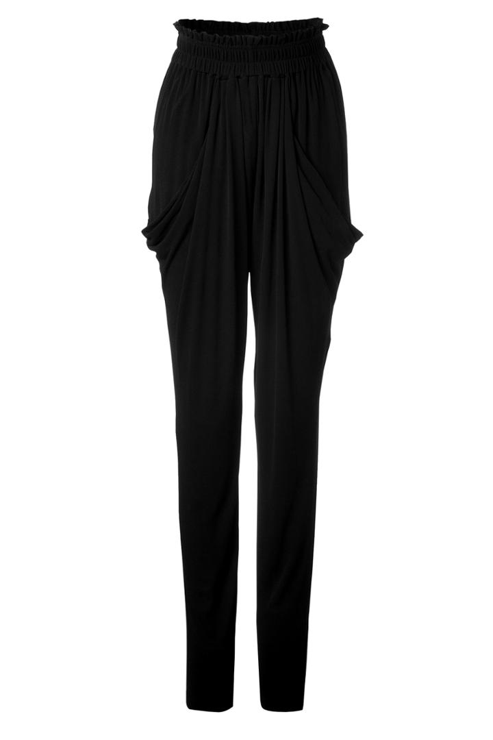 Vionnet Vionnet Jersey Harem Pants - Black