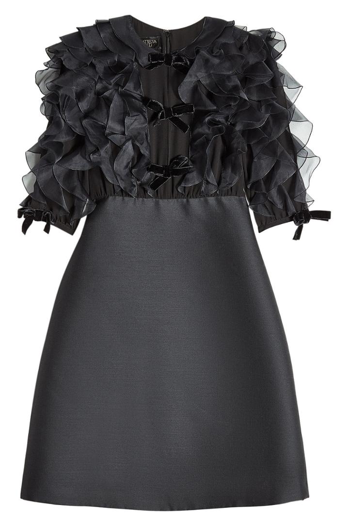 Giambattista Valli Giambattista Valli Wool Dress With Ruffles