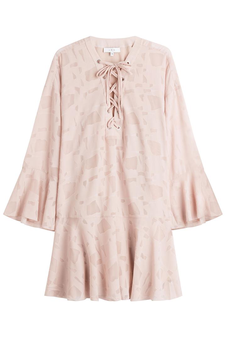 Iro Iro Dress With Lace-up Front