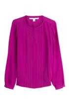 Diane Von Furstenberg Diane Von Furstenberg Silk Blouse - Red