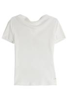 Salvatore Ferragamo Salvatore Ferragamo Cotton Top With Bow