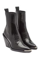 Paco Rabanne Paco Rabanne Leather Ankle Boots