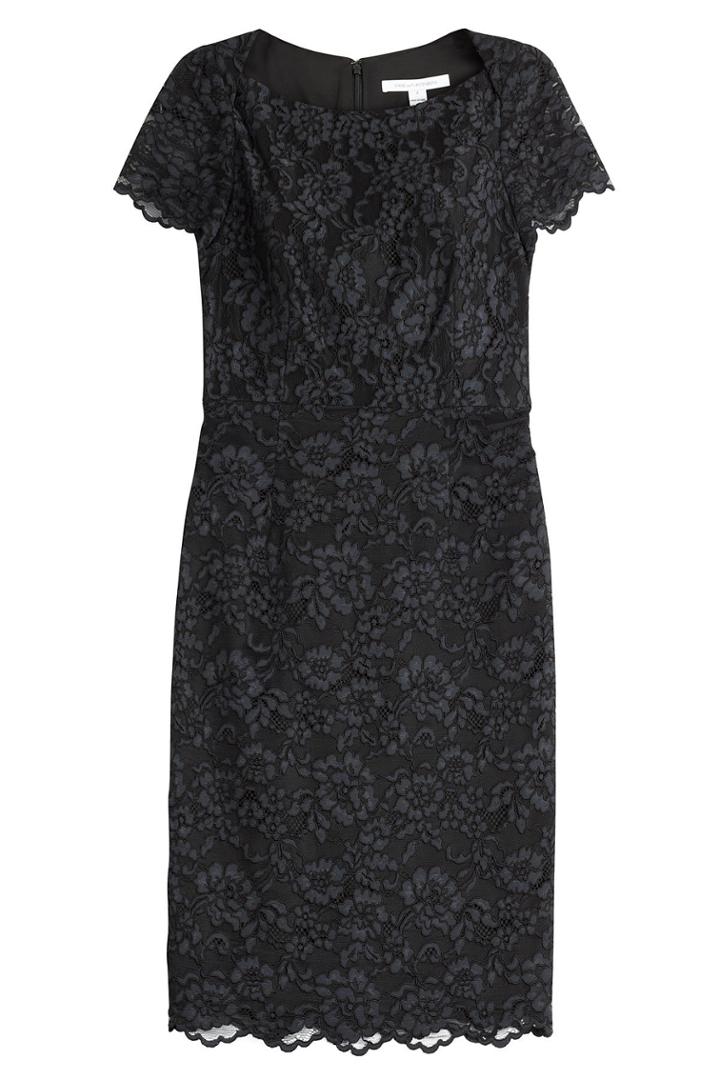 Diane Von Furstenberg Diane Von Furstenberg Lace Sheath Dress