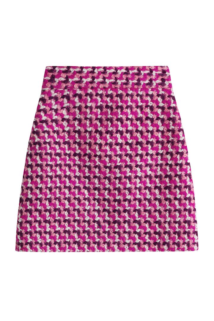Msgm Msgm Virgin Wool Mini Skirt - Multicolor