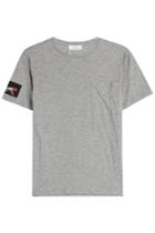 Valentino Valentino Cotton Patchwork T-shirt - Grey