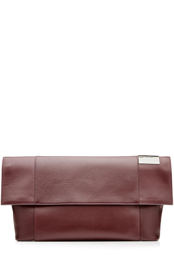 Victoria Beckham Tallulah Leather Clutch