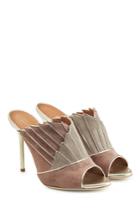 Malone Souliers Malone Souliers Suede Mules With Leather