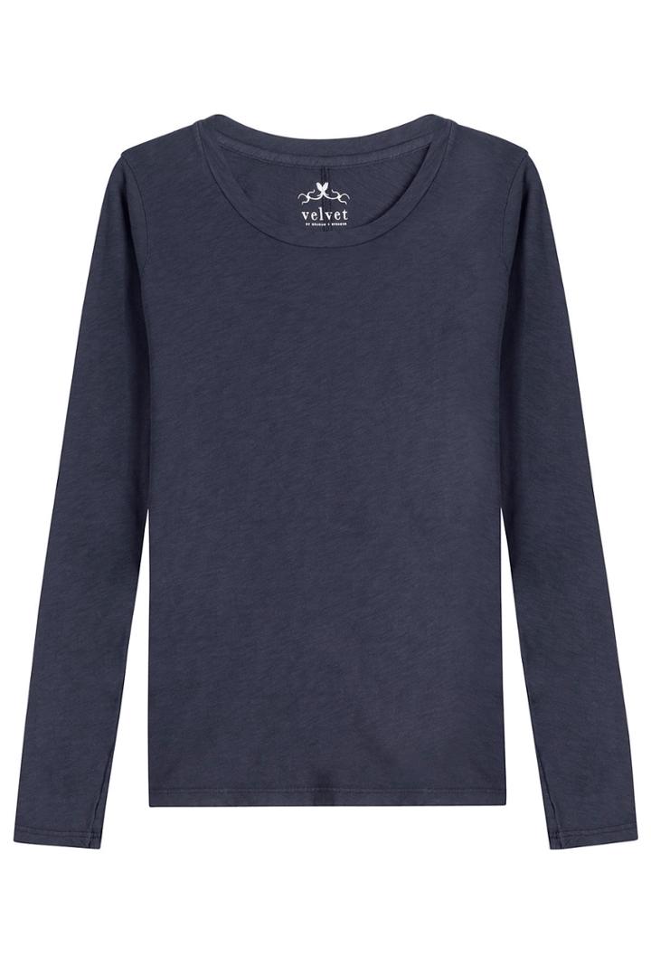 Velvet Velvet Cotton Longsleeve T-shirt