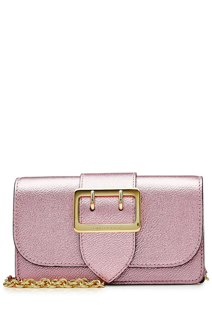Burberry Shoes & Accessories Burberry Shoes & Accessories Leather Shoulder Bag - Pink
