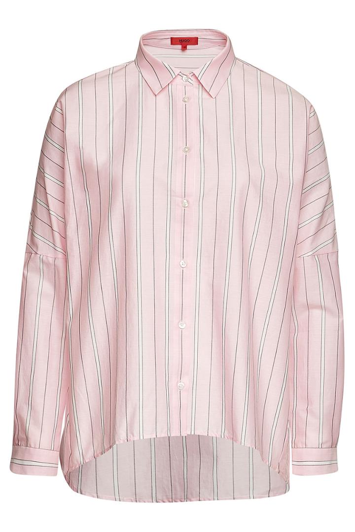 Hugo Hugo Evanett Striped Cotton Shirt