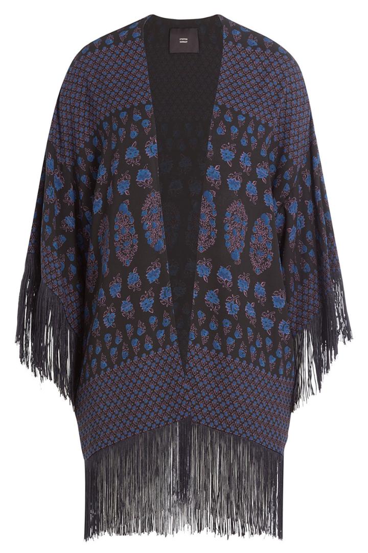 Steffen Schraut Steffen Schraut Belize Fringed Poncho