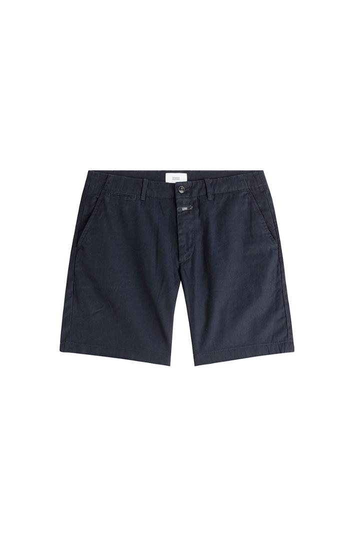 Closed Closed Linen-cotton Shorts - Blue