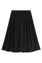 Jil Sander Jil Sander Flared Wool Skirt - Black