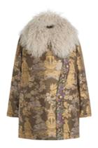 Etro Etro Reversible Cotton Coat With Detachable Collar - Multicolored