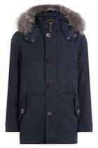 Michael Kors Michael Kors Coat With Fox Fur Trimmed Hood