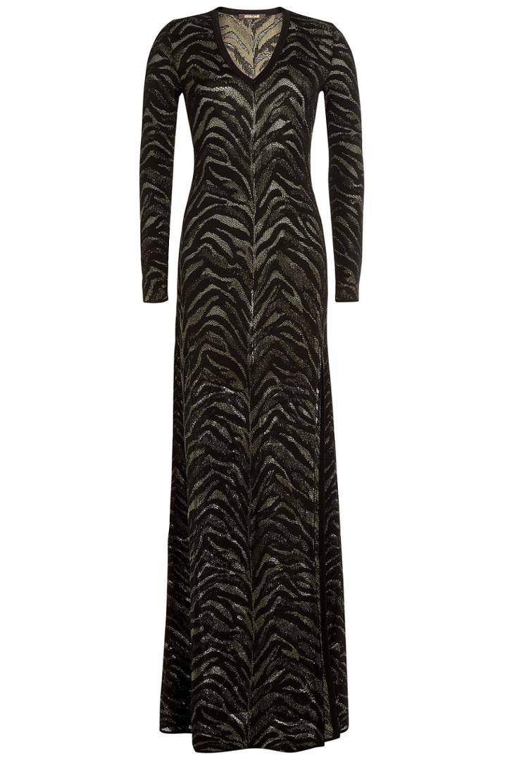 Roberto Cavalli Roberto Cavalli Floor-length Jacquard Gown - None