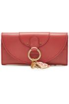 See By Chloé See By Chloé Leather Long Wallet With Charms