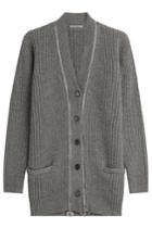 Alexander Mcqueen Alexander Mcqueen Cashmere Cardigan With Embellished Zippers