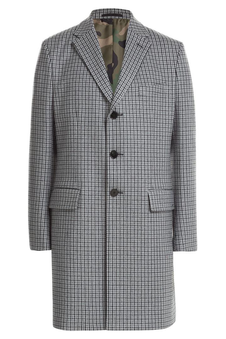 Valentino Valentino Printed Wool Coat - Multicolor