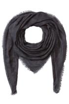 Zadig & Voltaire Zadig & Voltaire Printed Cashmere Scarf With Silk - Grey