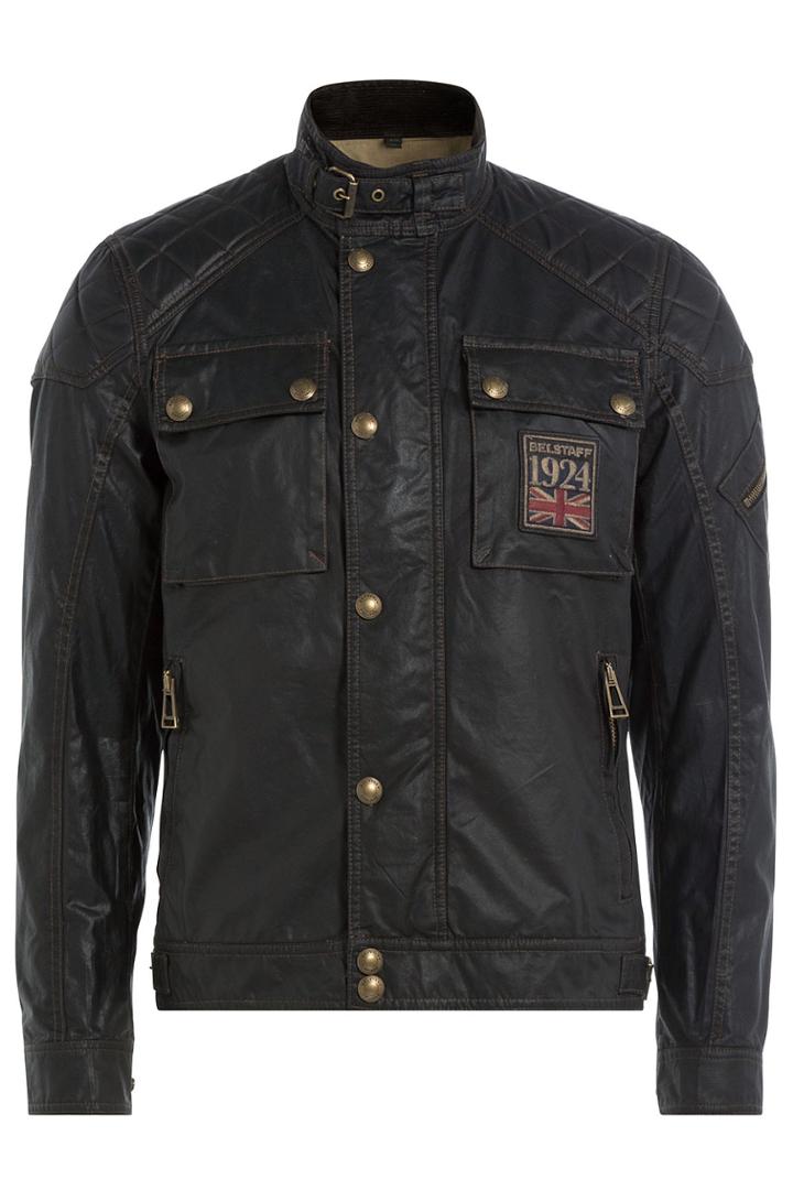 Belstaff Belstaff Champion Coated Cotton Jacket - Black