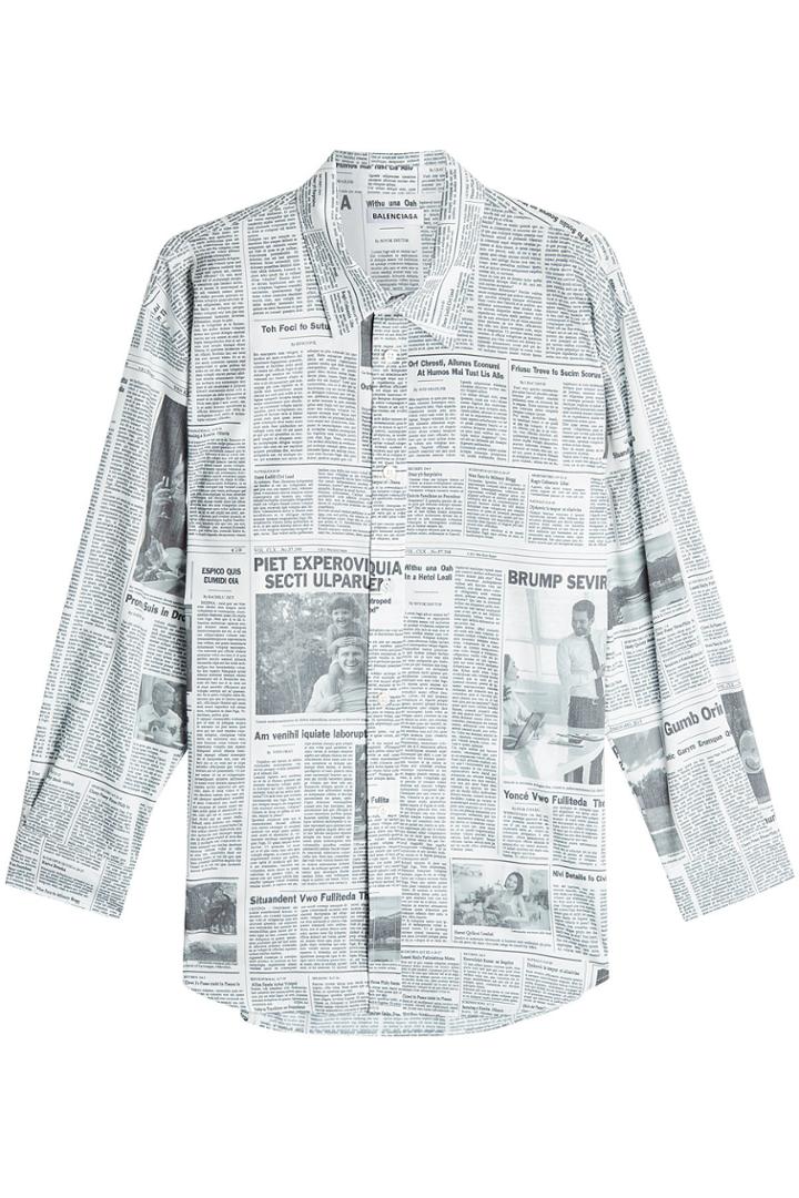 Balenciaga Balenciaga Printed Shirt