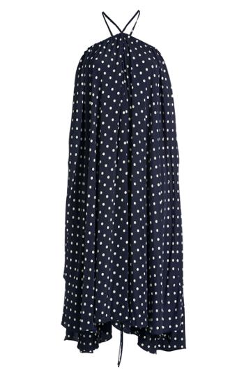 We11done We11done Polka Dot Satin Dress