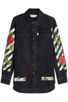 Off White Off White Printed Western Denim Shirt