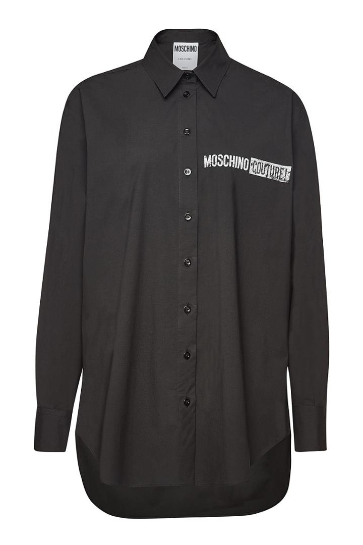 Moschino Moschino Printed Cotton Shirt