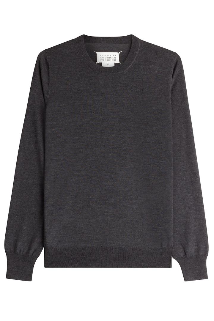 Maison Margiela Maison Margiela Wool-silk Pullover - Black