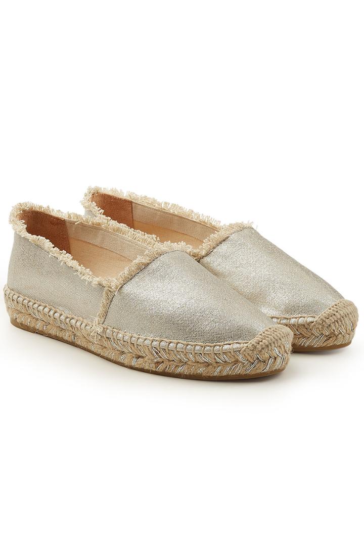 Castañer Castañer Kito Metallic Espadrilles