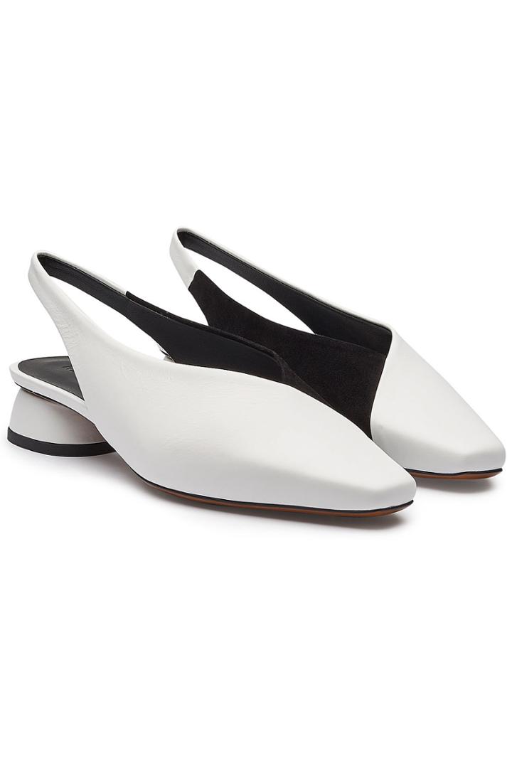 Neous Neous Kingia Suede And Leather Pumps