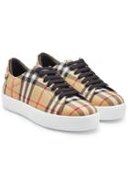 Burberry Burberry Westford Checked Sneakers