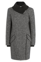 Vince Vince Wool-cotton Blend Coat - Multicolored
