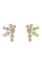 Sophie Bille Brahe Sophie Bille Brahe Flacon De Neige 18k Gold Earrings With Diamonds