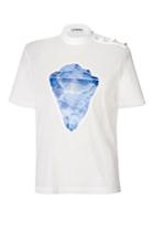 Iceberg Iceberg Silk Blend T-shirt - White