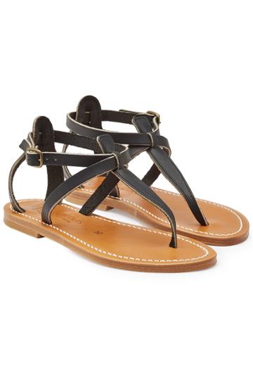 K.jacques K.jacques Leather Buffon Sandals