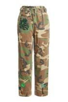 Marc Jacobs Marc Jacobs Camouflage Pants With Sequin Embellishment